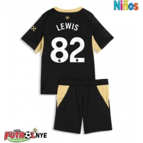 Camiseta Manchester City Rico Lewis #82 Visitante Equipación para niños 2026-27 manga corta (+ pantalones cortos)
